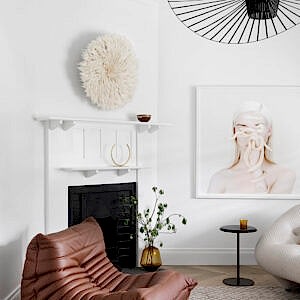 kahverengi deri berjer