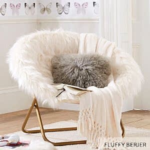 Fluffy Peluş Berjer